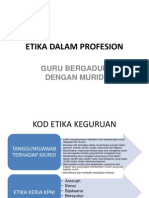 Etika Dalam Profesion - Guru Bergaduh Dengan Murid