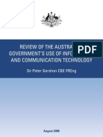 Review of the Australian Governments Use of Information and Communication Technology