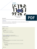 Números Primos en PHP PDF