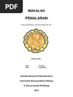 Makalah Teori Ekonomi Makro