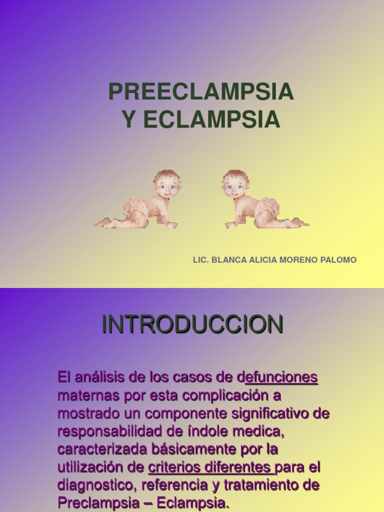 PREECLAMPSIA Y ECLAMPSIA[1].ppt El embarazo Rtt