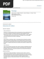 Oecologia - Incl. Option To Publish Open Access