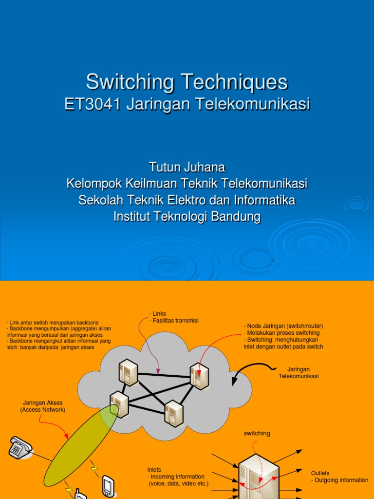 Switching Techniques | PDF
