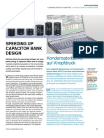 Kondensatorbänke Auf Knopfdruck: Speeding Up Capacitor Bank Design