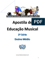 apostila completa educação musical