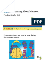 Fun Learning For Kids - Learning About Monsoon