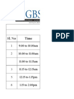 Draft 1 Sem IV Time Table 2011-13 Batch