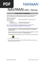 NAVMAN GPS I Series Install (Ver 3.1.1) Ver1.02