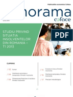 Coface Studiu Privind Situatia Insolventelor Din Romania T1 2013