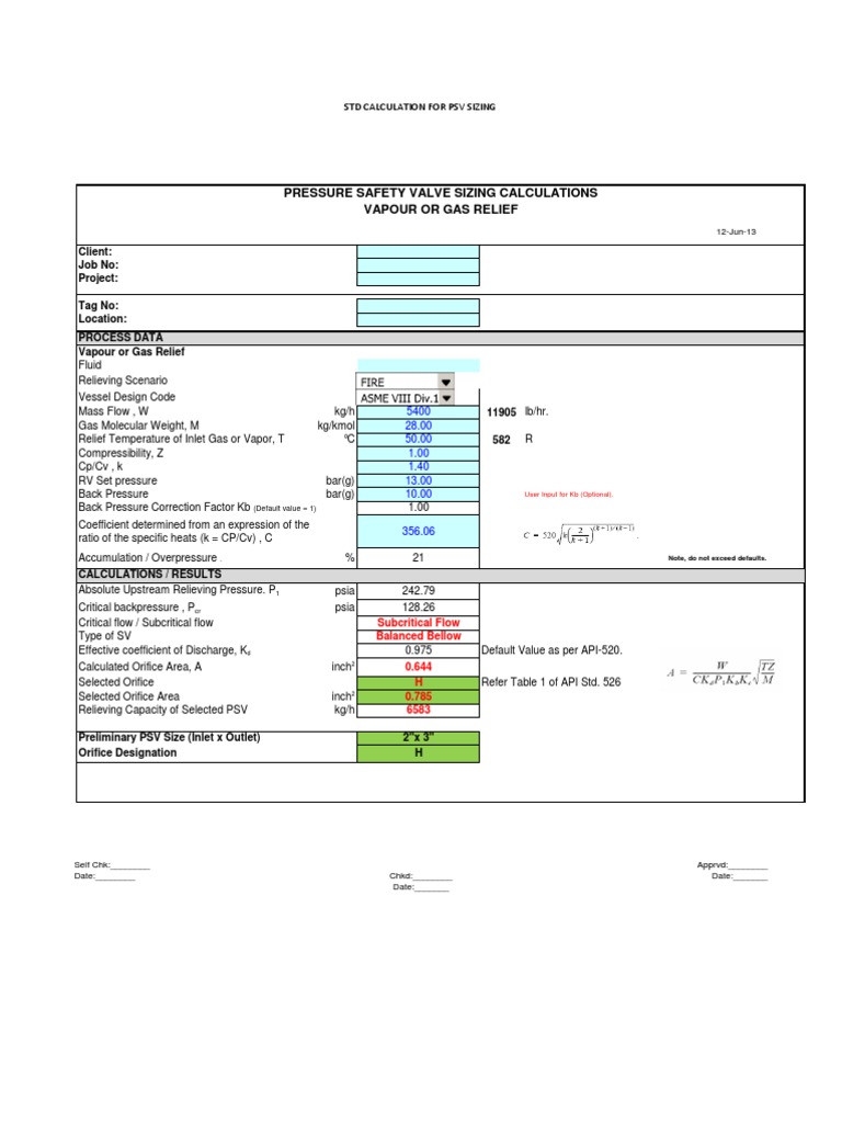 640+ Tank Design.xls Terbaru