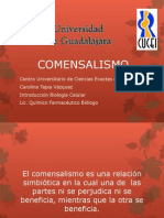 COMENSALISMO Exposicion
