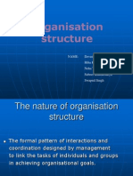 Organisation Structure Overview