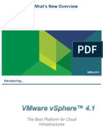 Vsphere 4.1 - What'S New Overview: © 2010 Vmware Inc. All Rights Reserved