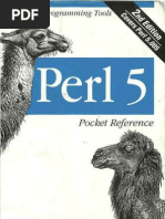 Perl 5 Pocket Reference