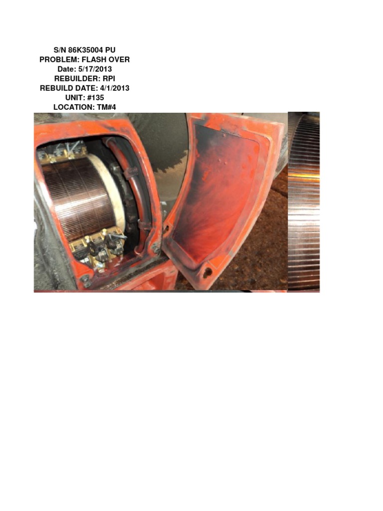 135 TM4 Flashover Root Cause Analysis PDF Electrical Equipment