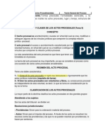 Tema 4. Proceso y Procedimiento. Formas Procesales