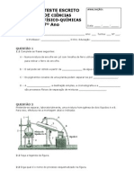 Teste Fq 7ano 3