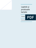 Laptele Şi Produsele Lactate