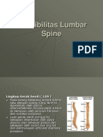 Fleksibilitas Lumbar Spine