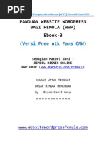 Download Free Panduan Website Wordpress Pemula by Entis Manjakani SN147370567 doc pdf