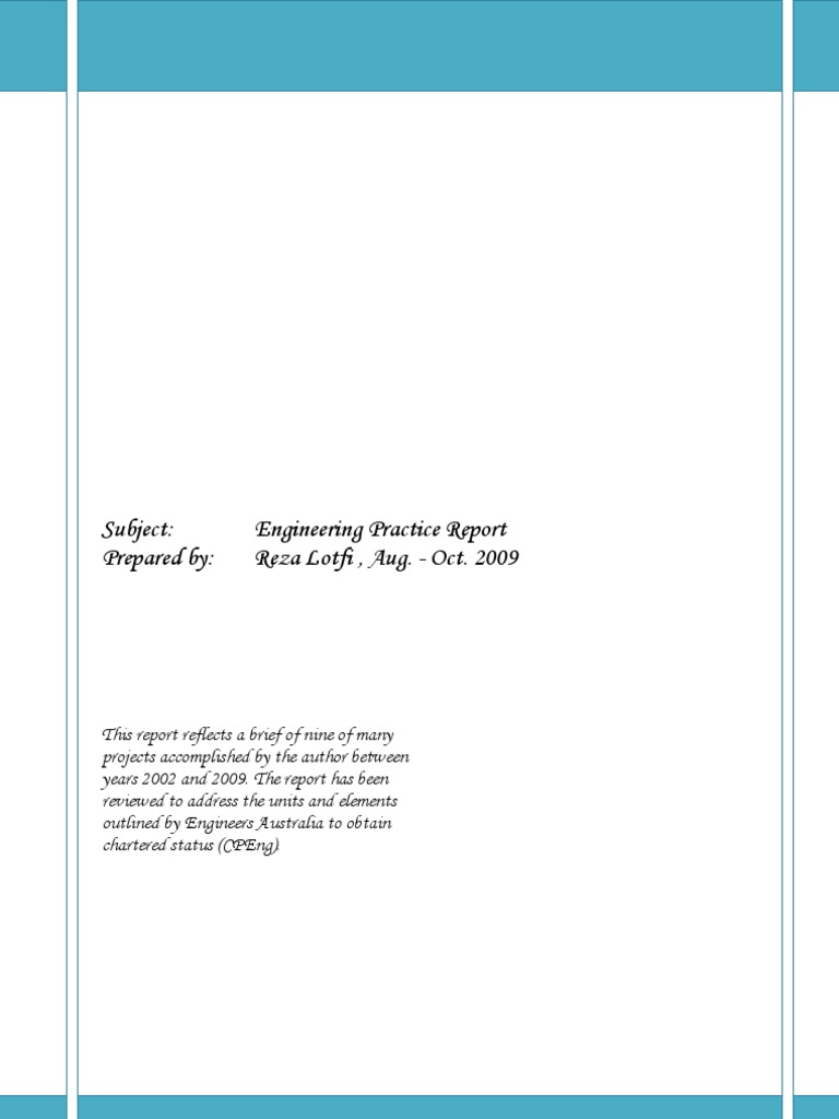 Sample Eng Practice Report | PDF | Geotechnical Engineering | Framing ...