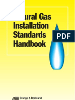 Pocket handbook for Natural Gas Installation Standards.