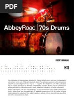 Download Abbey Road 70s Drums Manual English by idscribdgmail SN147387567 doc pdf