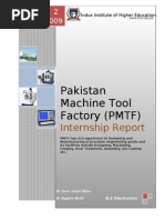 Download Pakistan Machine Tool Factory Internship Report by   SN14739255 doc pdf