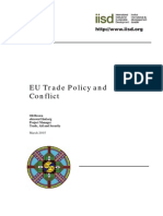 EU Trade Policy and Conflict