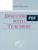 Discussions with teachers