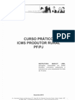 Apostila de ICMS PRodutor Rural - MT PDF
