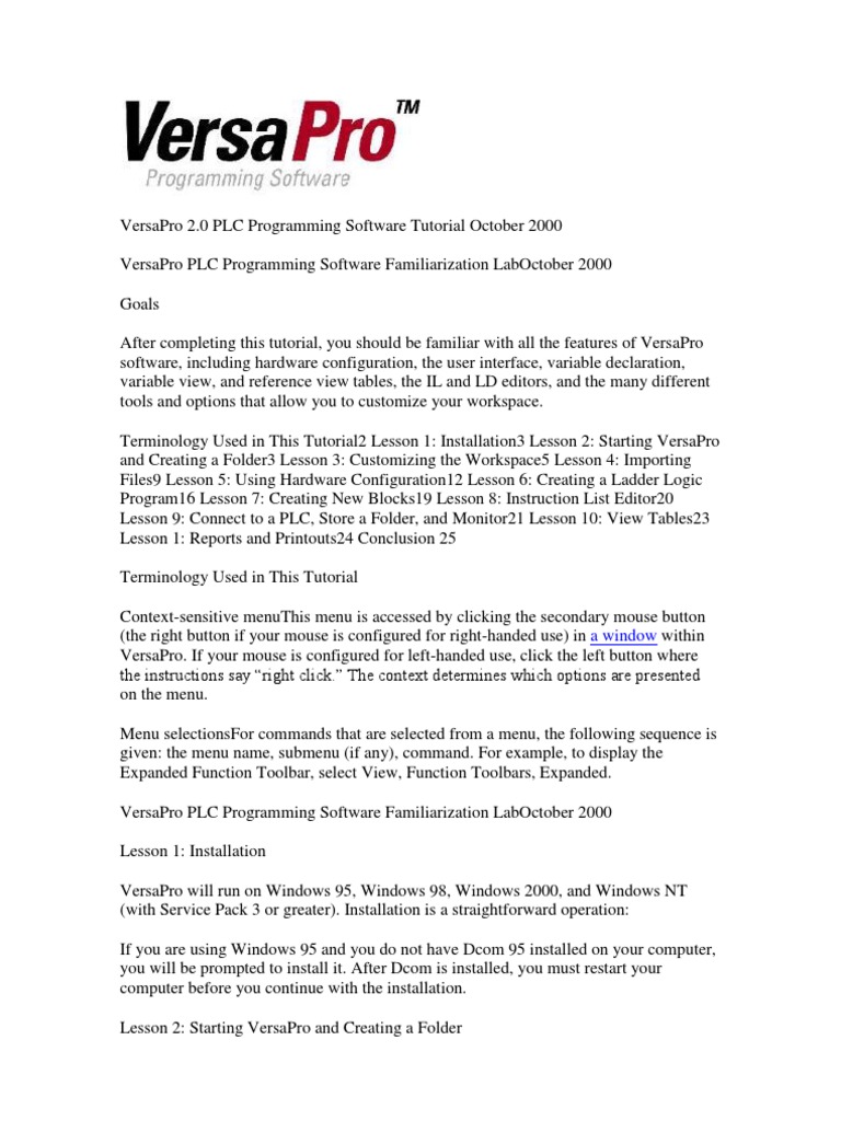 Ge Fanuc Versapro Software Free Download