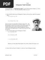 Download Pythagorean Triples Worksheet by kyoshizen SN147420022 doc pdf