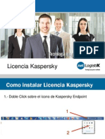 Instalar Licencia Kaspersky