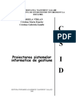 Proiectarea Sistemelor Informatice de Gestiune