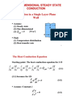 Steady 1D Heat Conduction