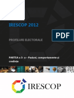 IRESCOP 2012 - III - Pasiuni Comportamente Si Credinte