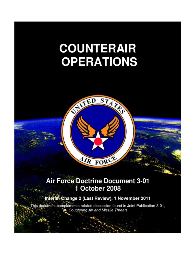 Counterair Operations 2008.pdf Air Supremacy United States Air Force