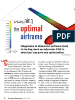 Designing Optimal Airframe