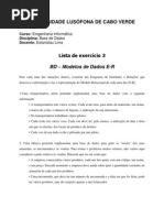 Revisao de Base de Dados