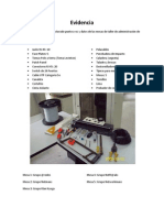 Evidencia Instalación Mesas
