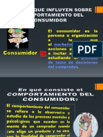 Factores Que Influyen Sobre El Comp.consumidor Mct.