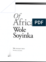 Of Africa - Wole Soyinka