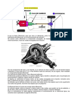 Descripcion y Funcionamiento de Un Diferencial