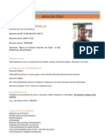 Curriculum Vitae, Jonathan Bonilla