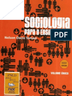 Introdução À Sociologia Ensino Médio Nelson Dacio Tomazi - Volume Unico - Blog