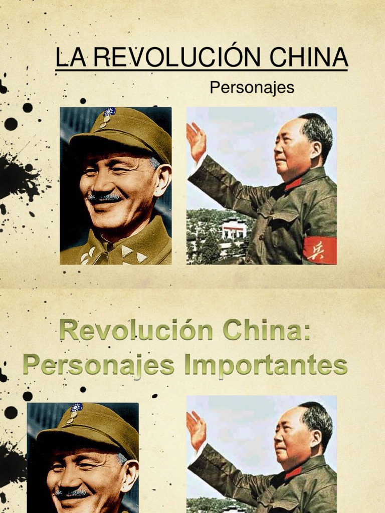 Personajes Clave de la Revolución China | PDF | Mao Zedong | China