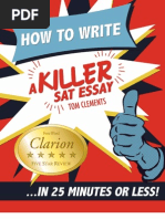 Download How to Write a Killer Sat Essay in 25 Minutes by students007 SN147470309 doc pdf