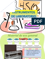 Materiales e Instrumentos de Laboratorio