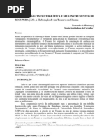 Biblionline-3(1)2007-A Informacao Cinematografica e Seus Instrumentos de Recuperacao a Elaboracao de Um Tesauro Em Cinema
